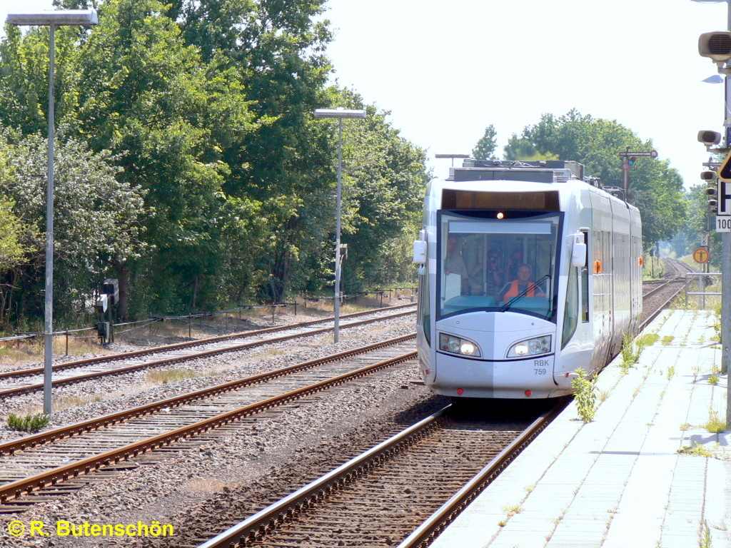 Im Bahnhof Kiel Hassee halten bald wieder Personenzüge