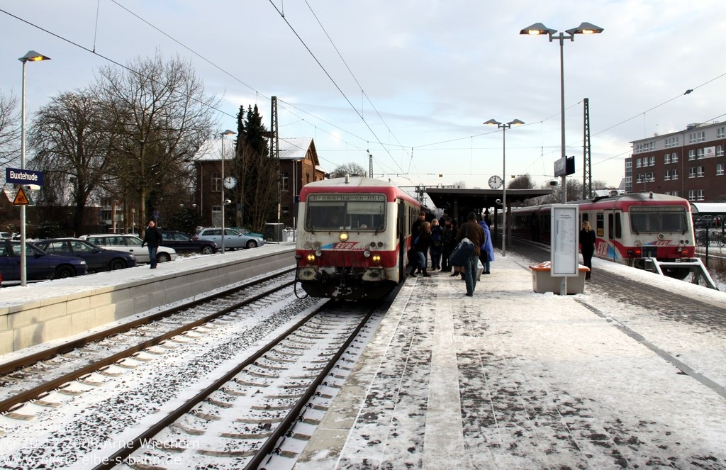 EVB fährt SBahnErsatzverkehr Neugraben Buxtehude [m10B